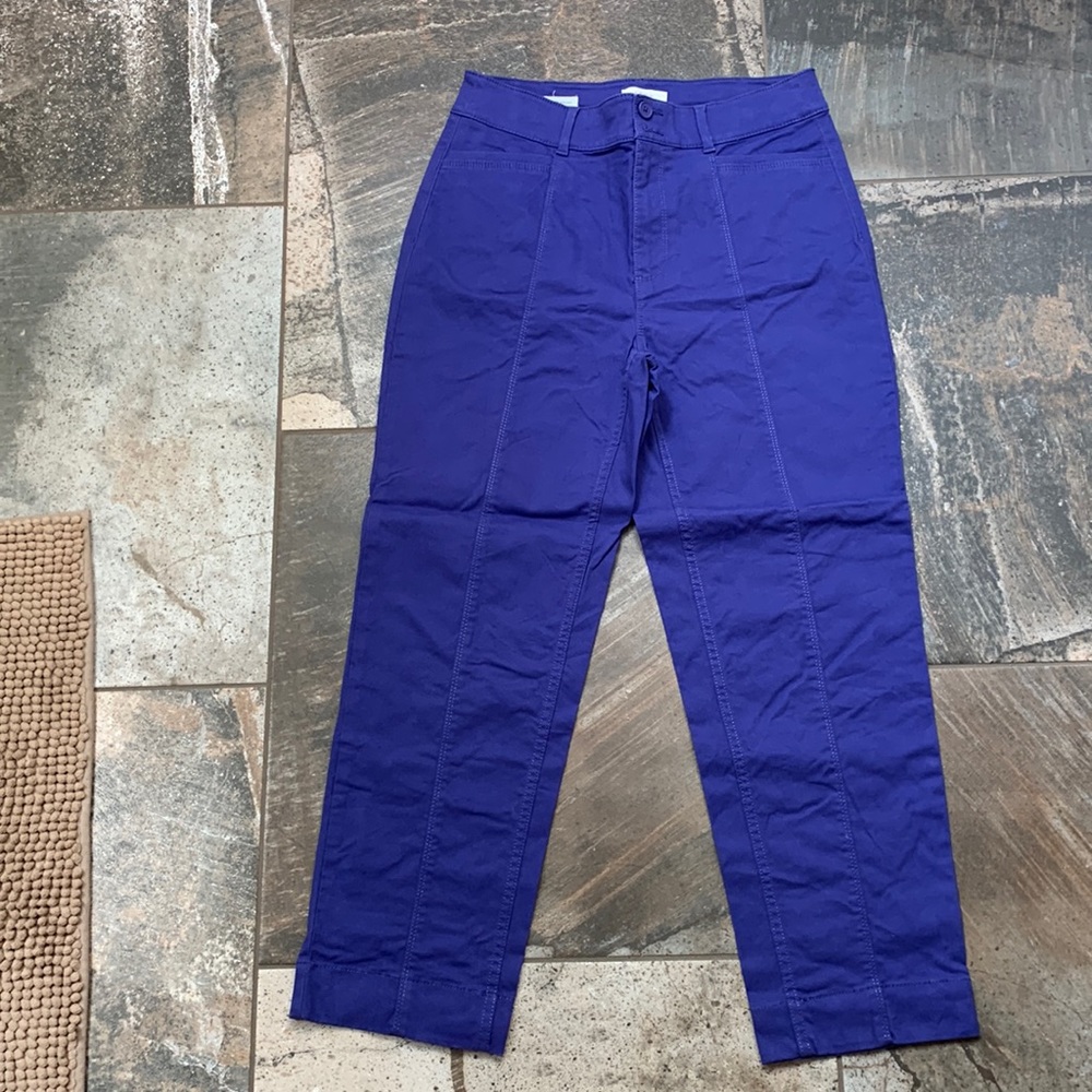 Loft Highrise Straight Crop
